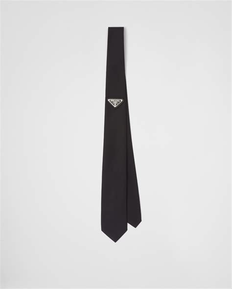 prada tie replica|Prada re nylon gabardine tie.